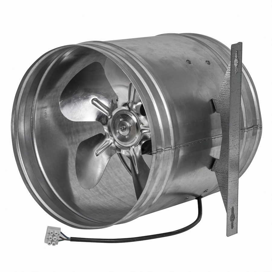 ventilador de conducto de baja presión, Ø160mm, metal