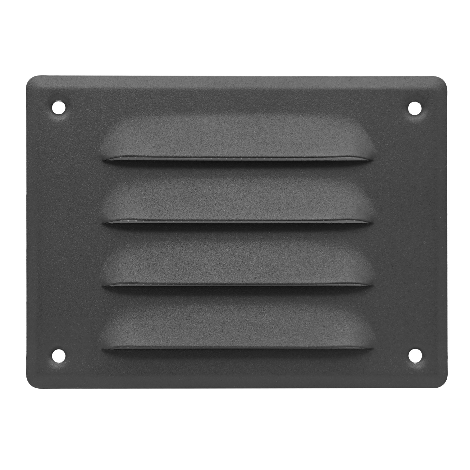 grille en métal, 140x105mm, anthracite