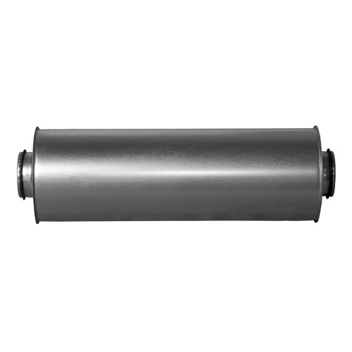straight round silencers with insulation layer 100mm SRS-100
