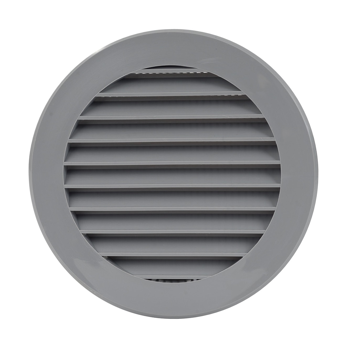 grille en plastique, Ø100mm, gris