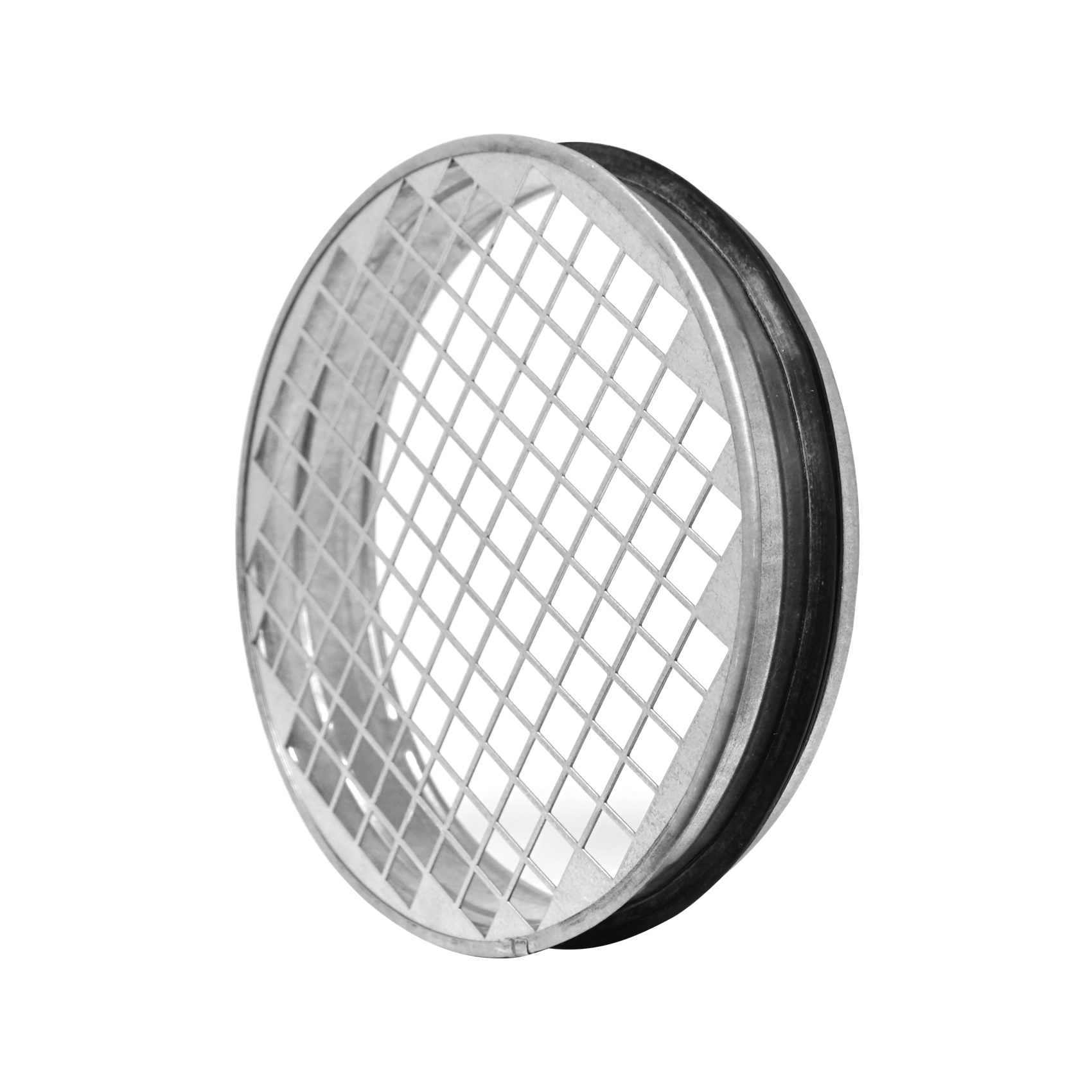 take-off for ducts with mesh, metal, Ø100mm, with gaskets