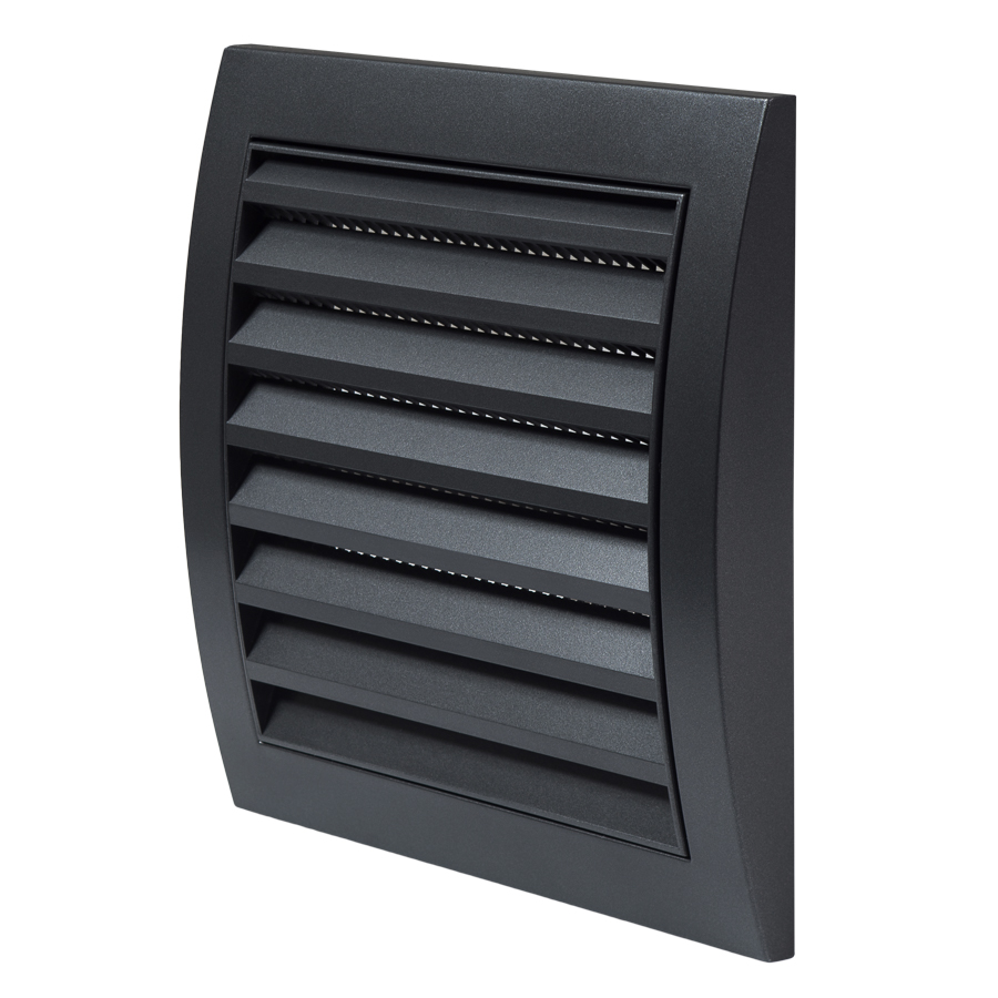 grille en plastique, 148x153mm, anthracite