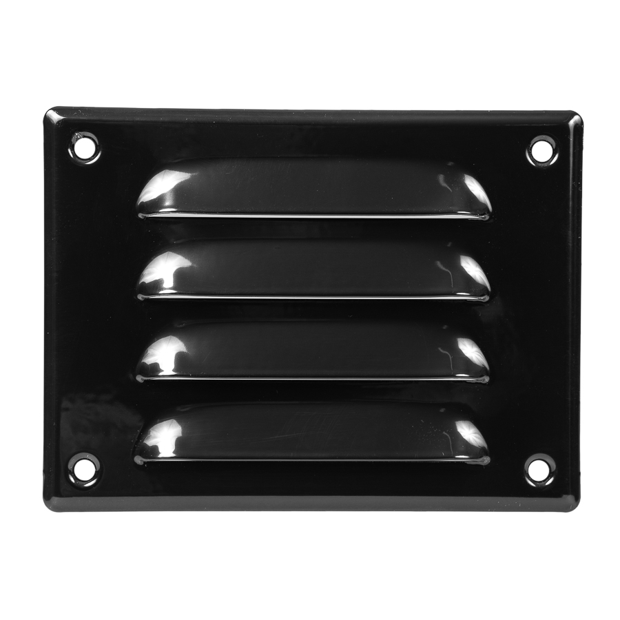 grille metal, 140x105mm, black