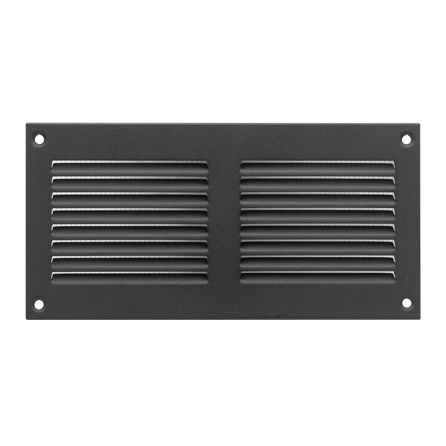 Grille d'aération en métal blanc(200X100mm)